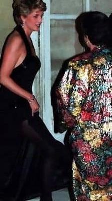 ダイアナ妃のスリット