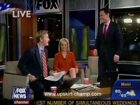 Gretchen Carlson upskirts