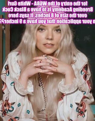 Anya Taylor Joy - куколд с BBC - субтитры