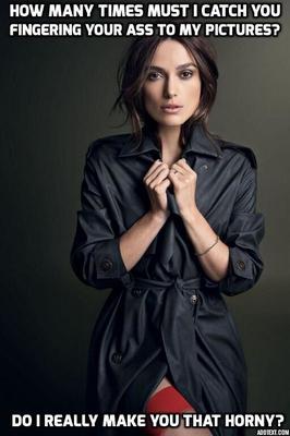Legendas de Keira Knightley (encontradas na web)
