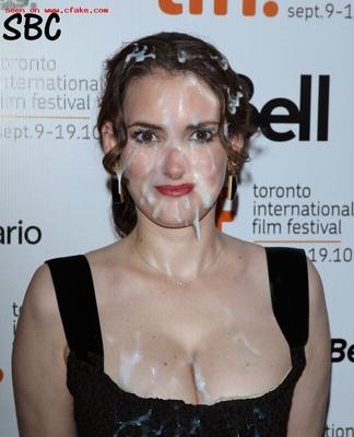 私のお気に入りのウィノナ・ライダーのフェイクとザーメンのトリビュート