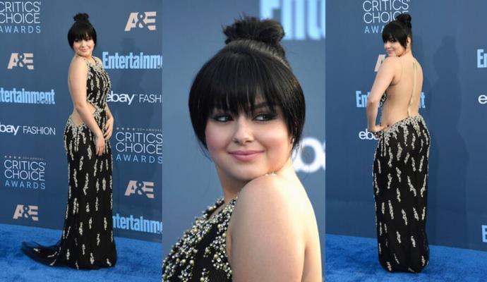 Ariel Winter premia mini colagem