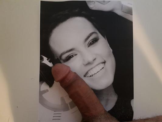 Minha gozada em Daisy Ridley