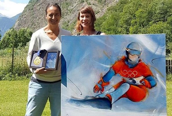 Изабель Блан обнаженная французская сноубордистка
