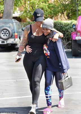 amber rose - blac chyna