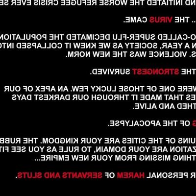 Выбери свой постапокалитический гарем