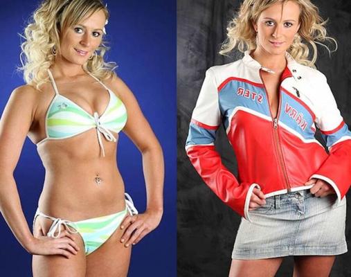 Шлюшка Stephanie в бикини из Торонто Sun против конкурса бикини