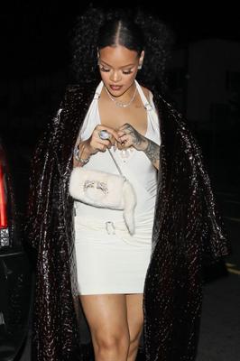 Rihanna fête son ème anniversaire au restaurant Giorgio Baldi