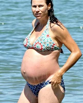 Celebridades grávidas sexy
