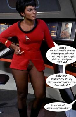 Nichelle Nichols nua falsifica parte