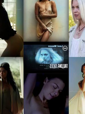Falling Skies vestida y desnuda