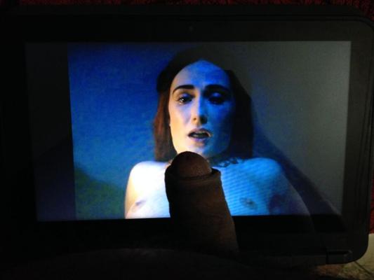 Трибьют спермы для Carice Van Houten
