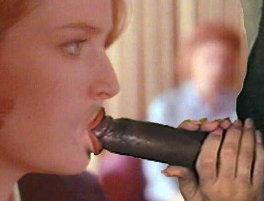 Gillian Anderson Interracial - Falsificações
