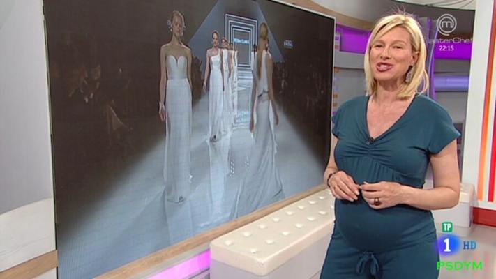 Anne Igartiburu, grávida