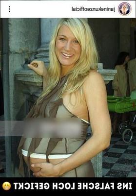 MILF Titten Schlampe Janine Kunze mit offiziellen Posts