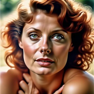Культовая красота: Сьюзен, с восхищением и уважением TY, созданная искусственным интеллектом