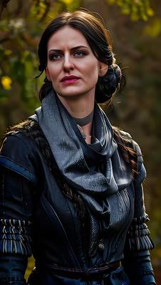 Anna Kovalchuk dans le rôle de Yennefer (AI ARTS)