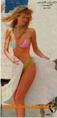 Коллекция дрочек Claudia Schiffer, том.
