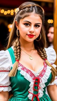 Селена Гомес в платье AI