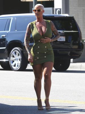 AMBER ROSE at BET Awards 