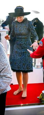 Queen Maxima Nylonfeet