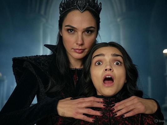 Злая королева учит Snowwhite
