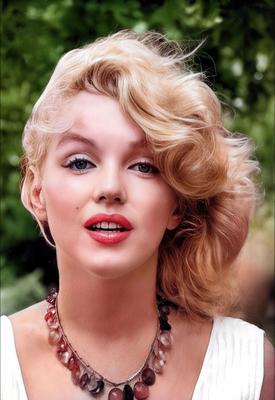 Marilyn Monroes Gesicht in ultrahocher Auflösung IV