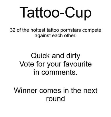 Tattoo Cup Round