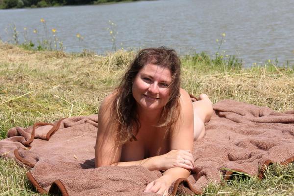 Annie Martin Canadian Naked Outdoor Exhib
